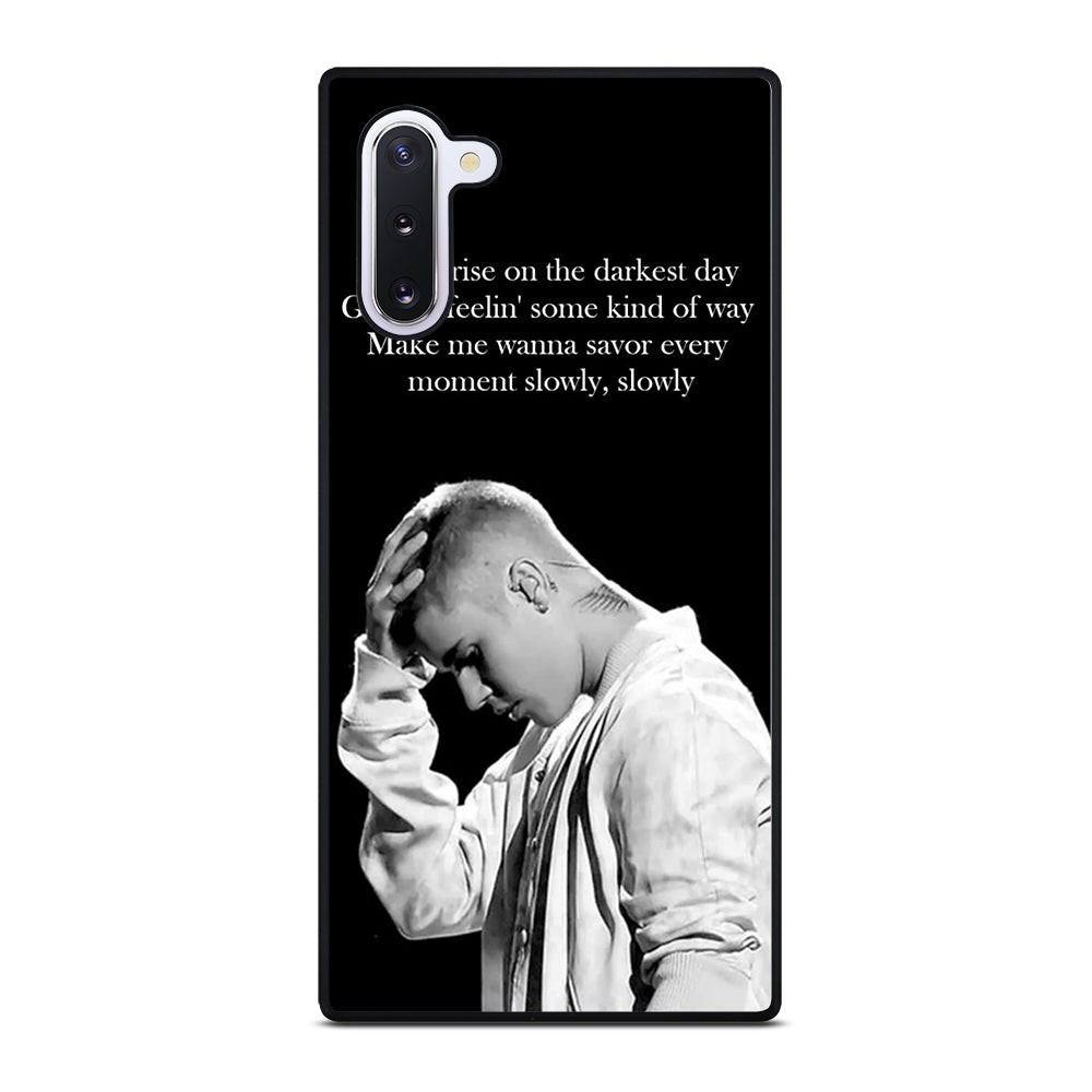 DESPACITO JUSTIN BIBER LIRYCS Samsung Galaxy Note 10 Case