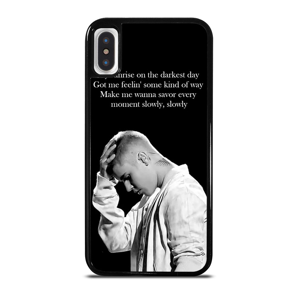 DESPACITO JUSTIN BIBER LIRYCS iPhone X / XS Case