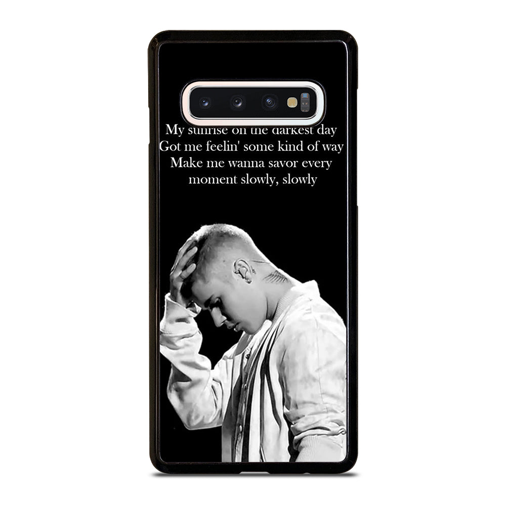 DESPACITO JUSTIN BIBER LIRYCS Samsung Galaxy S10 Case