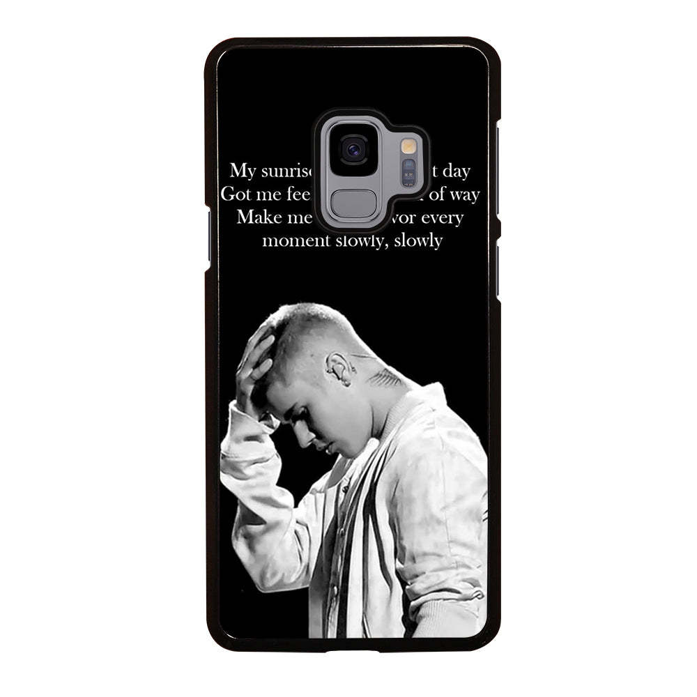 DESPACITO JUSTIN BIBER LIRYCS Samsung Galaxy S9 Case