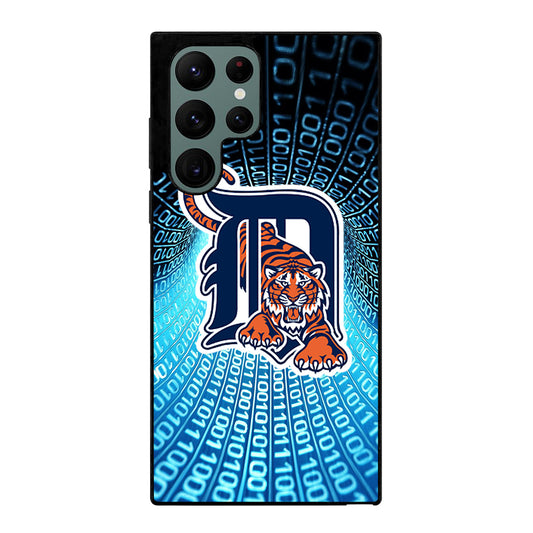 DETROIT TIGERS ART Samsung Galaxy S22 Ultra 5G Case