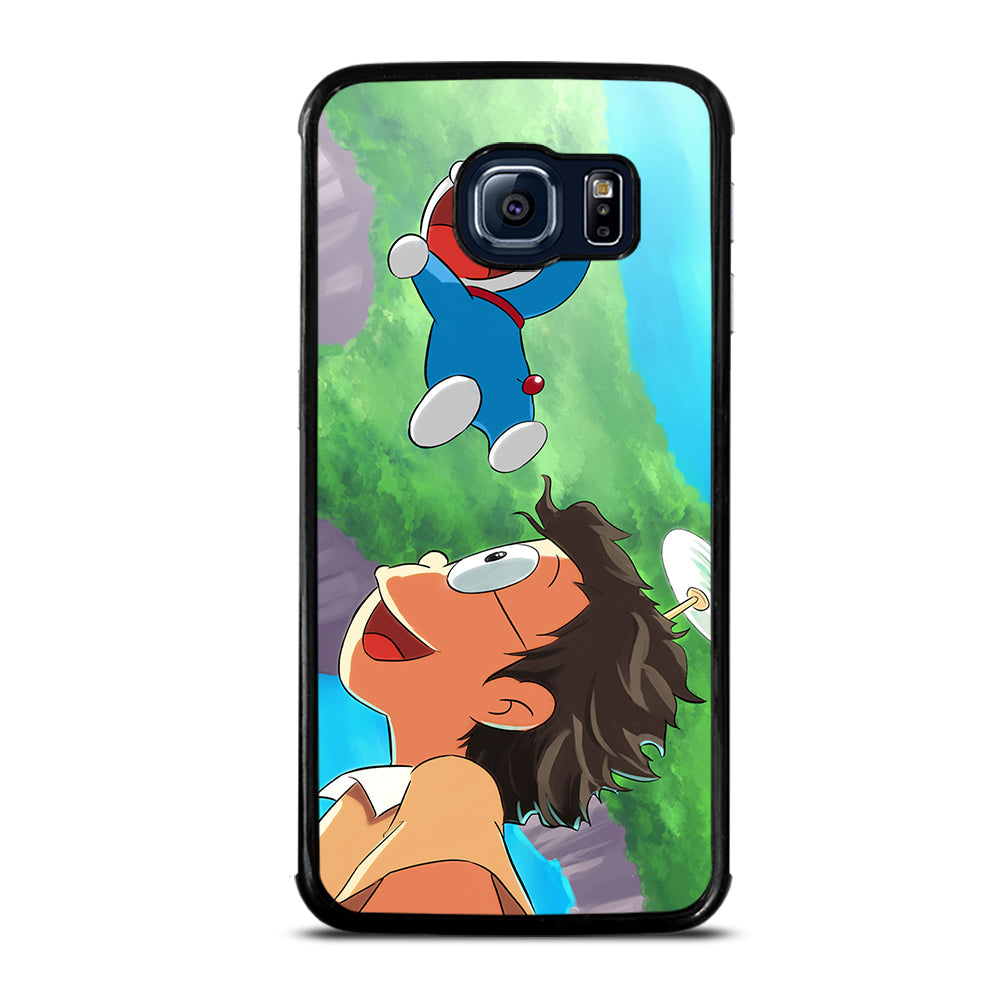 DORAEMON AND NOBITA FLY Samsung Galaxy S6 Edge Case