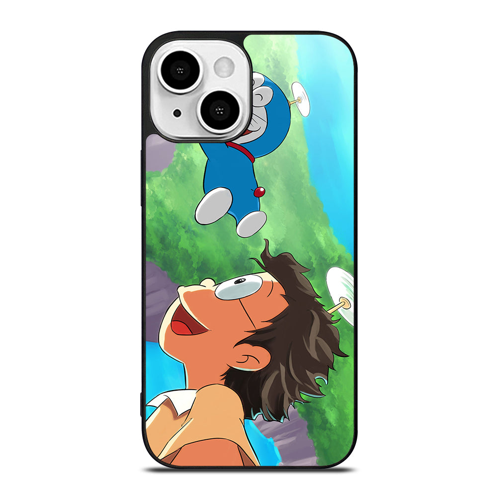 DORAEMON AND NOBITA FLY iPhone 13 Mini Case