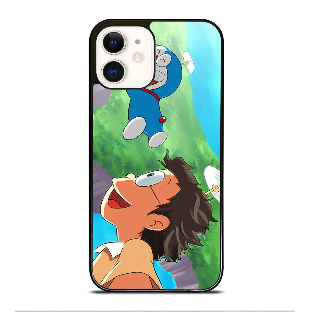 DORAEMON AND NOBITA FLY iPhone 12 Case