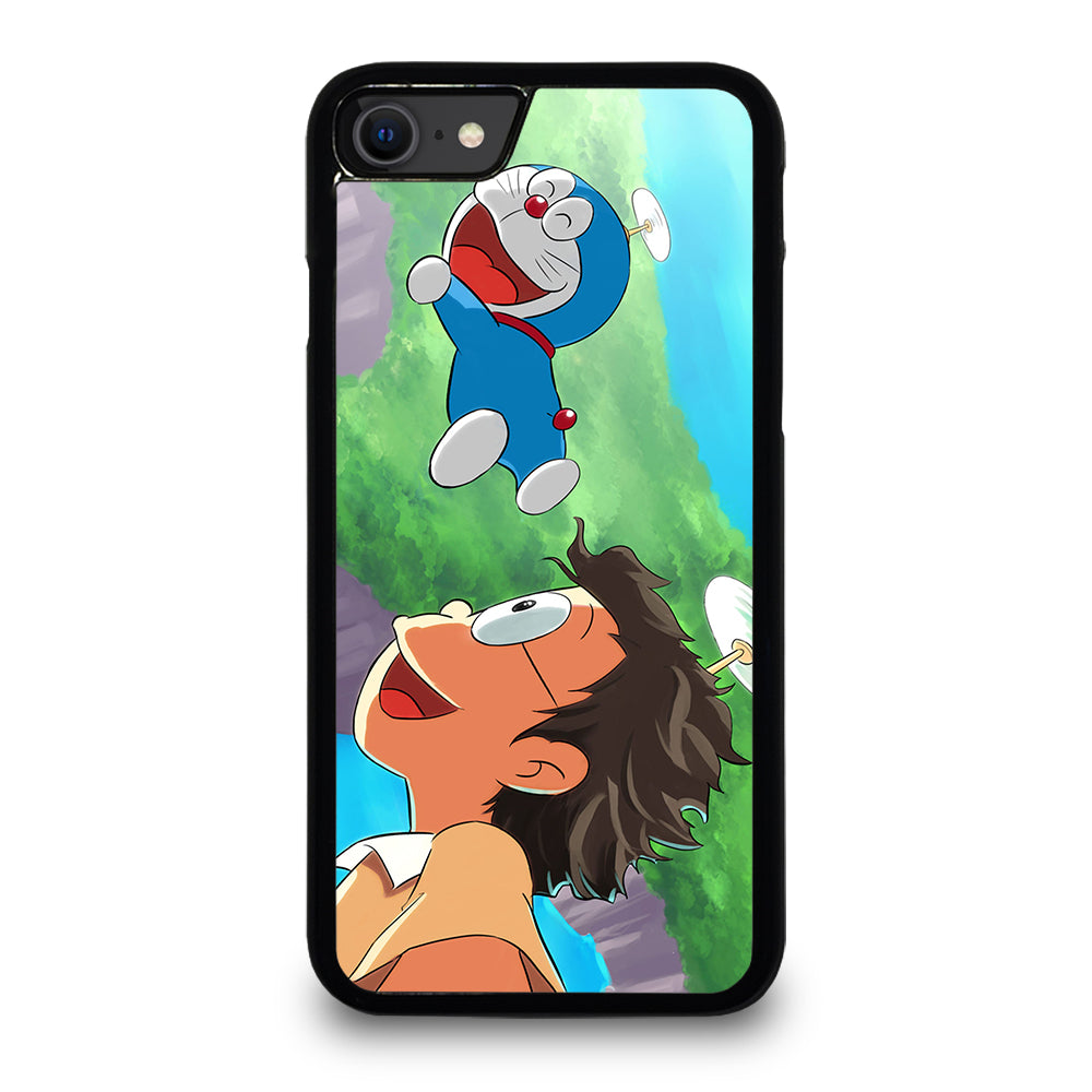 DORAEMON AND NOBITA FLY iPhone SE 2020 Case