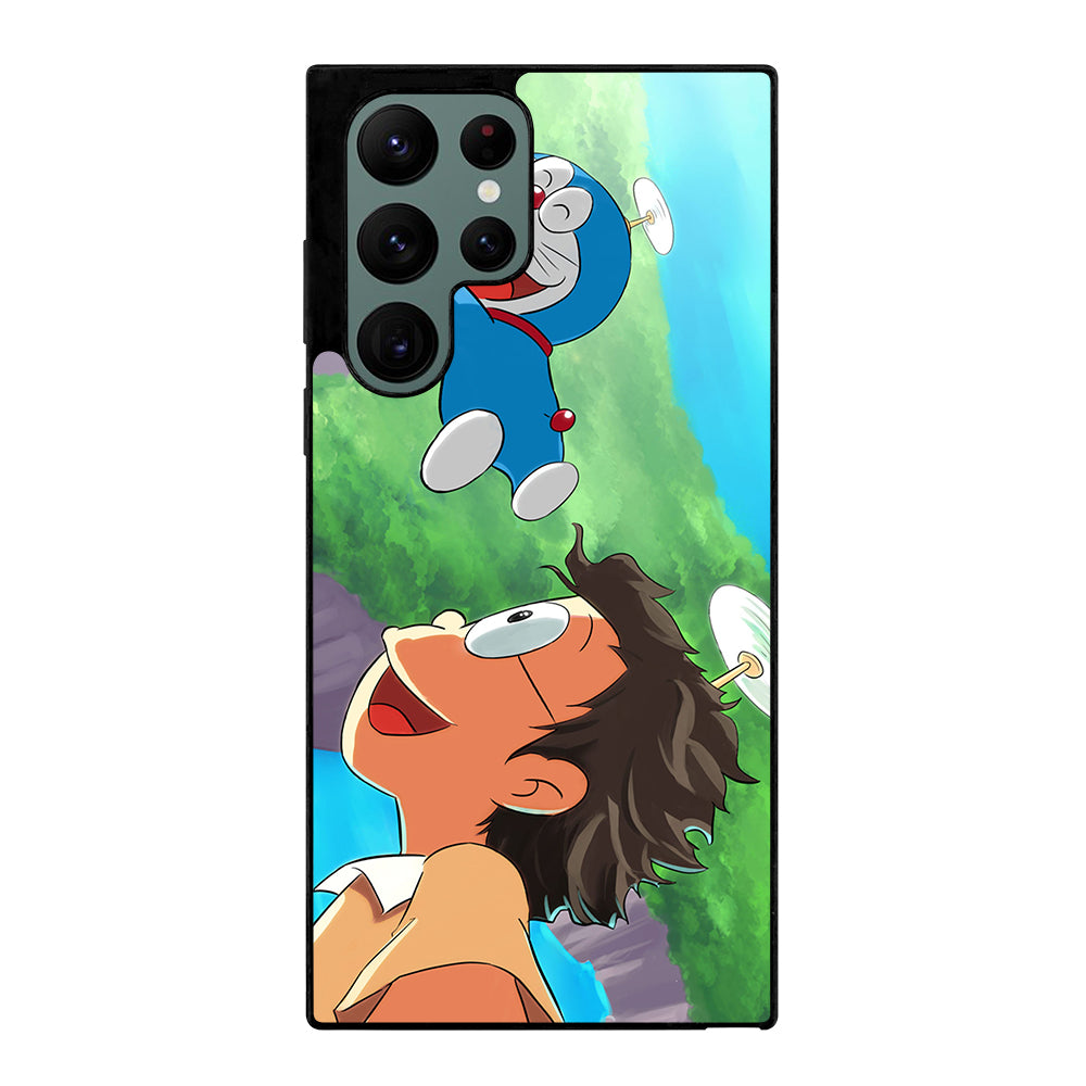 DORAEMON AND NOBITA FLY Samsung Galaxy S22 Ultra 5G Case