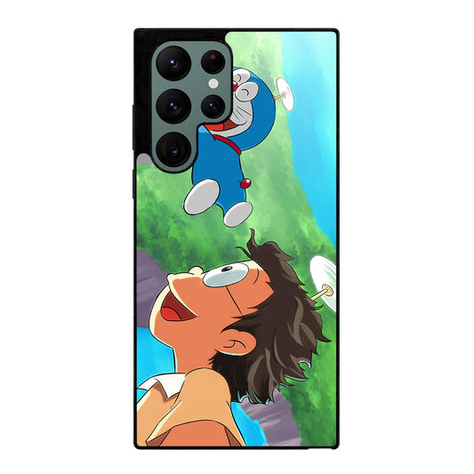 DORAEMON AND NOBITA FLY Samsung Galaxy S22 Ultra 5G Case