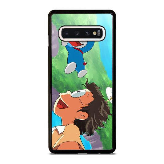 DORAEMON AND NOBITA FLY Samsung Galaxy S10 Case