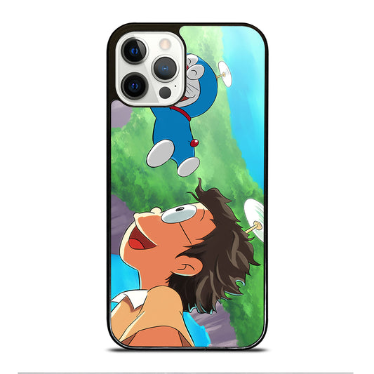 DORAEMON AND NOBITA FLY iPhone 12 Pro Case