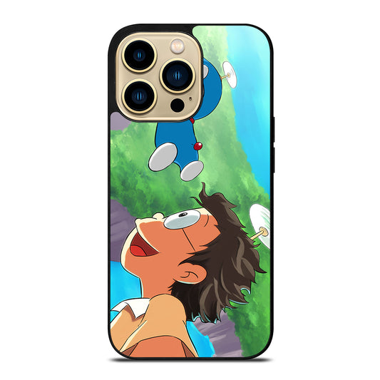 DORAEMON AND NOBITA FLY iPhone 14 Pro Max Case