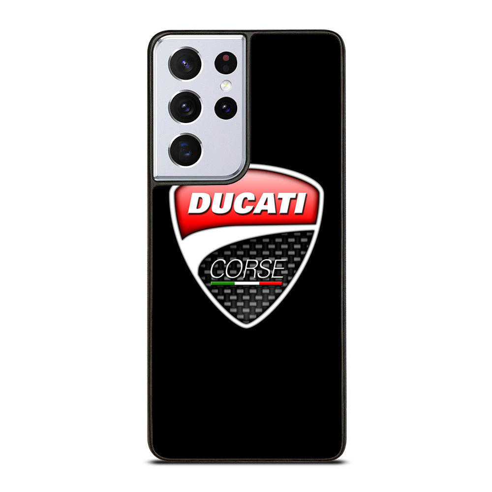 DUCATI LOGO BLACK Samsung Galaxy S21 Ultra 5G Case