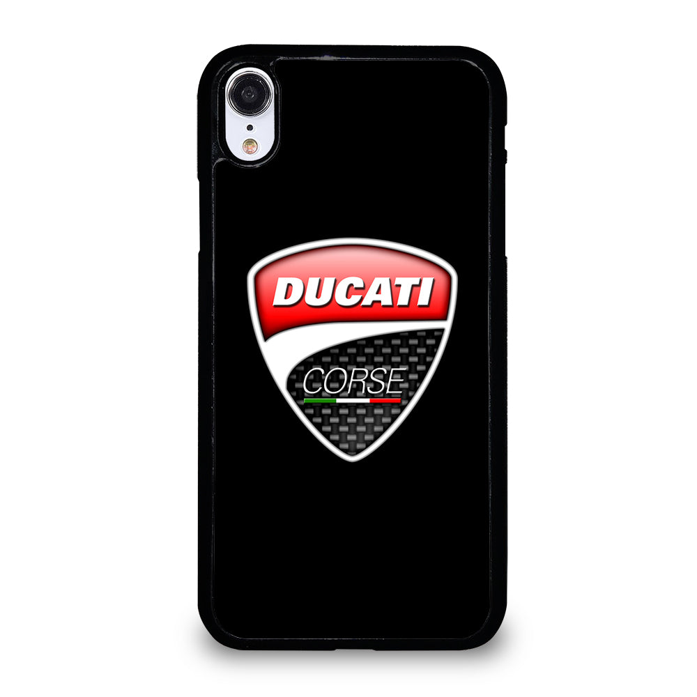 DUCATI LOGO BLACK iPhone XR Case