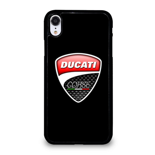 DUCATI LOGO BLACK iPhone XR Case