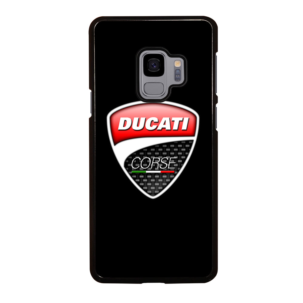 DUCATI LOGO BLACK Samsung Galaxy S9 Case