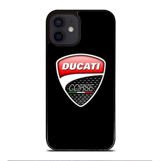 DUCATI LOGO BLACK iPhone 12 Mini Case