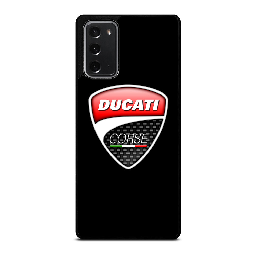 DUCATI LOGO BLACK Samsung Galaxy Note 20 Case