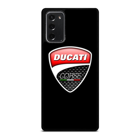 DUCATI LOGO BLACK Samsung Galaxy Note 20 Case