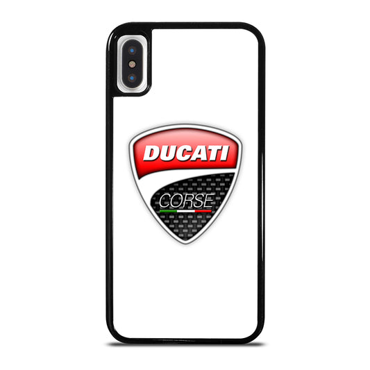 DUCATI LOGO WHITE iPhone X / XS Case