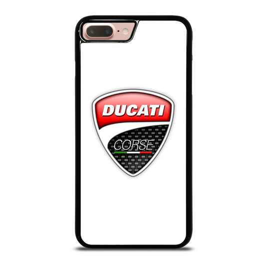 DUCATI LOGO WHITE iPhone 7 Plus / 8 Plus Case