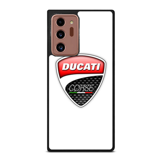 DUCATI LOGO WHITE Samsung Galaxy Note 20 Ultra Case