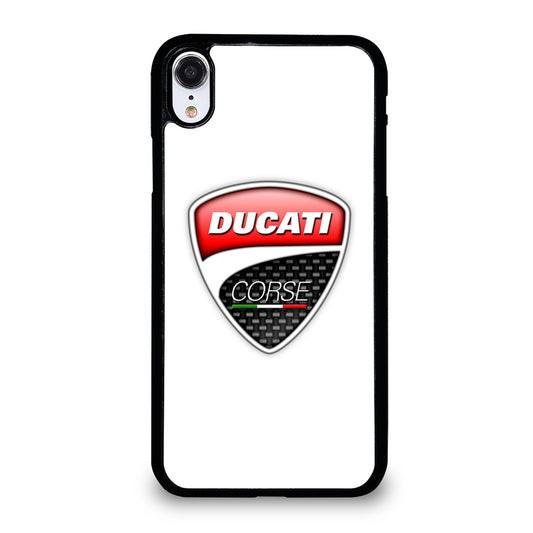 DUCATI LOGO WHITE iPhone XR Case