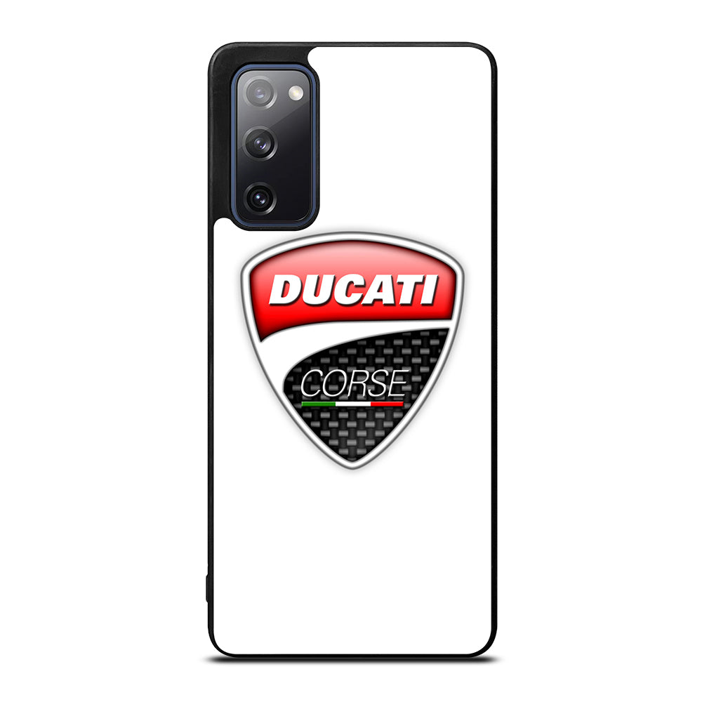 DUCATI LOGO WHITE Samsung Galaxy S20 FE 5G Case