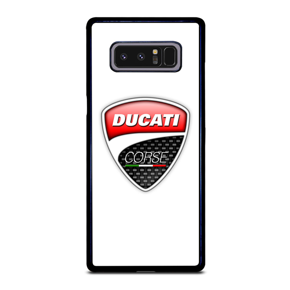 DUCATI LOGO WHITE Samsung Galaxy Note 8 Case