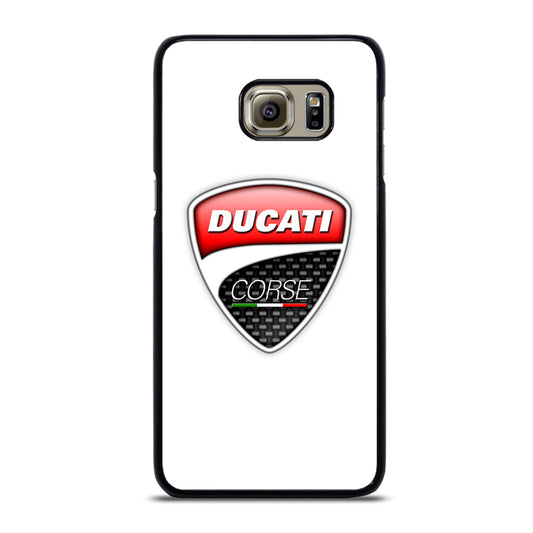 DUCATI LOGO WHITE Samsung Galaxy S6 Edge Plus Case