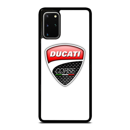 DUCATI LOGO WHITE Samsung Galaxy S20 Plus / S20 Plus 5G Case