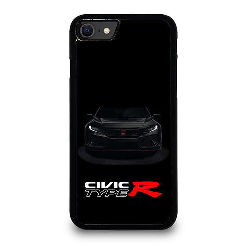 Dark Honda Civic Type R iPhone SE 2020 Case