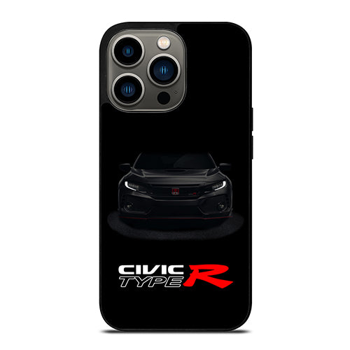 Dark Honda Civic Type R iPhone 13 Pro Case