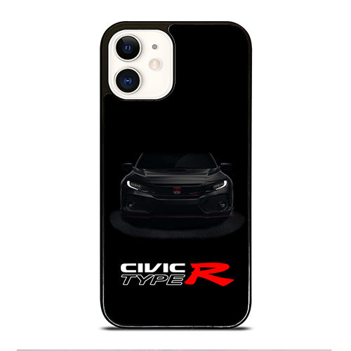 Dark Honda Civic Type R iPhone 12 Case