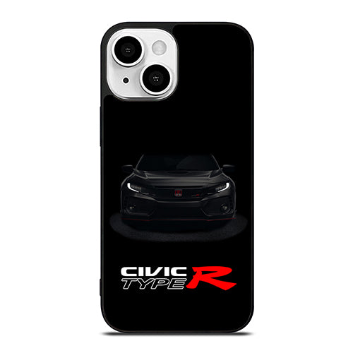 Dark Honda Civic Type R iPhone 13 Mini Case