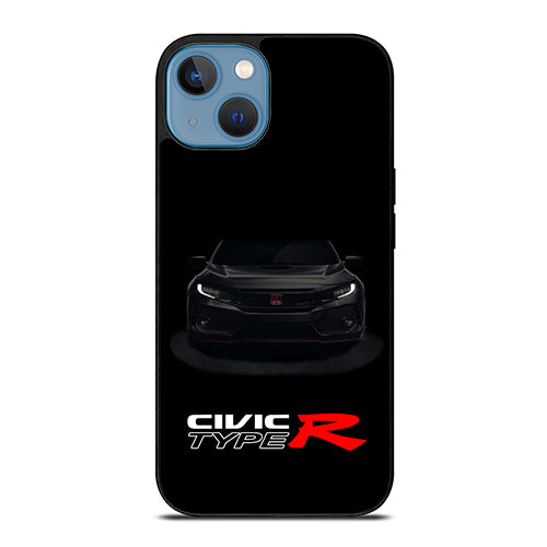 Dark Honda Civic Type R iPhone 13 Case