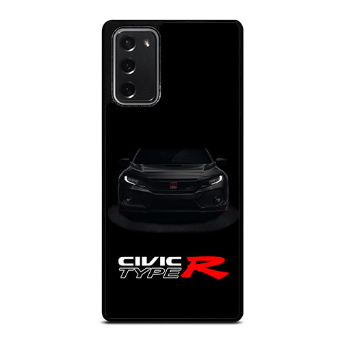 Dark Honda Civic Type R Samsung Galaxy Note 20 Case