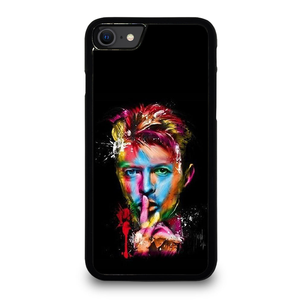 David Bowie Iconic Finger iPhone SE 2020 Case