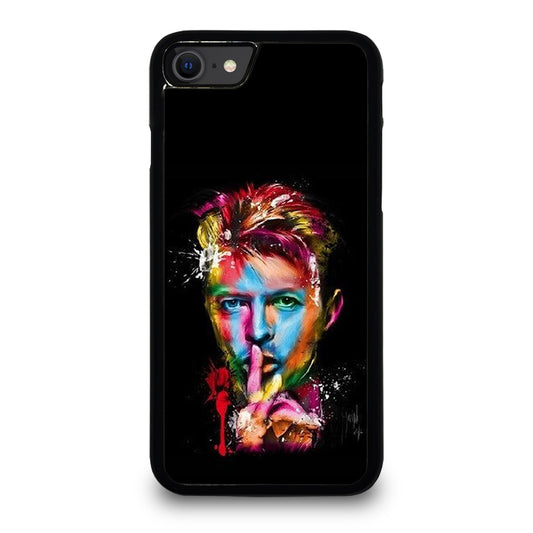 David Bowie Iconic Finger iPhone SE 2020 Case