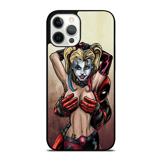 Deadpool & Harley Quinn iPhone 12 Pro Max Case