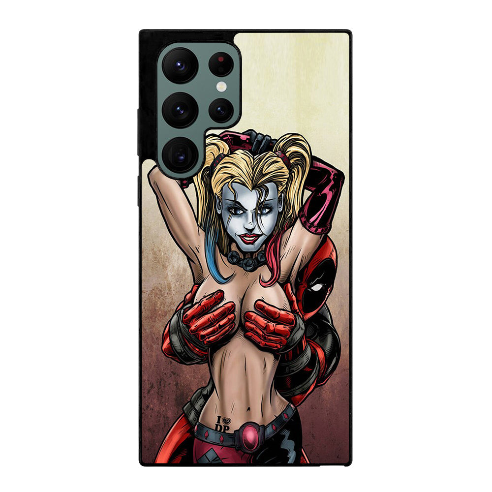 Deadpool & Harley Quinn Samsung Galaxy S22 Ultra 5G Case