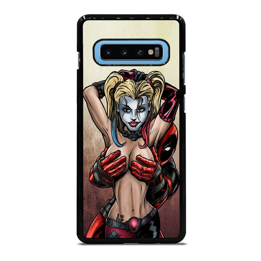 Deadpool & Harley Quinn Samsung Galaxy S10 Plus Case