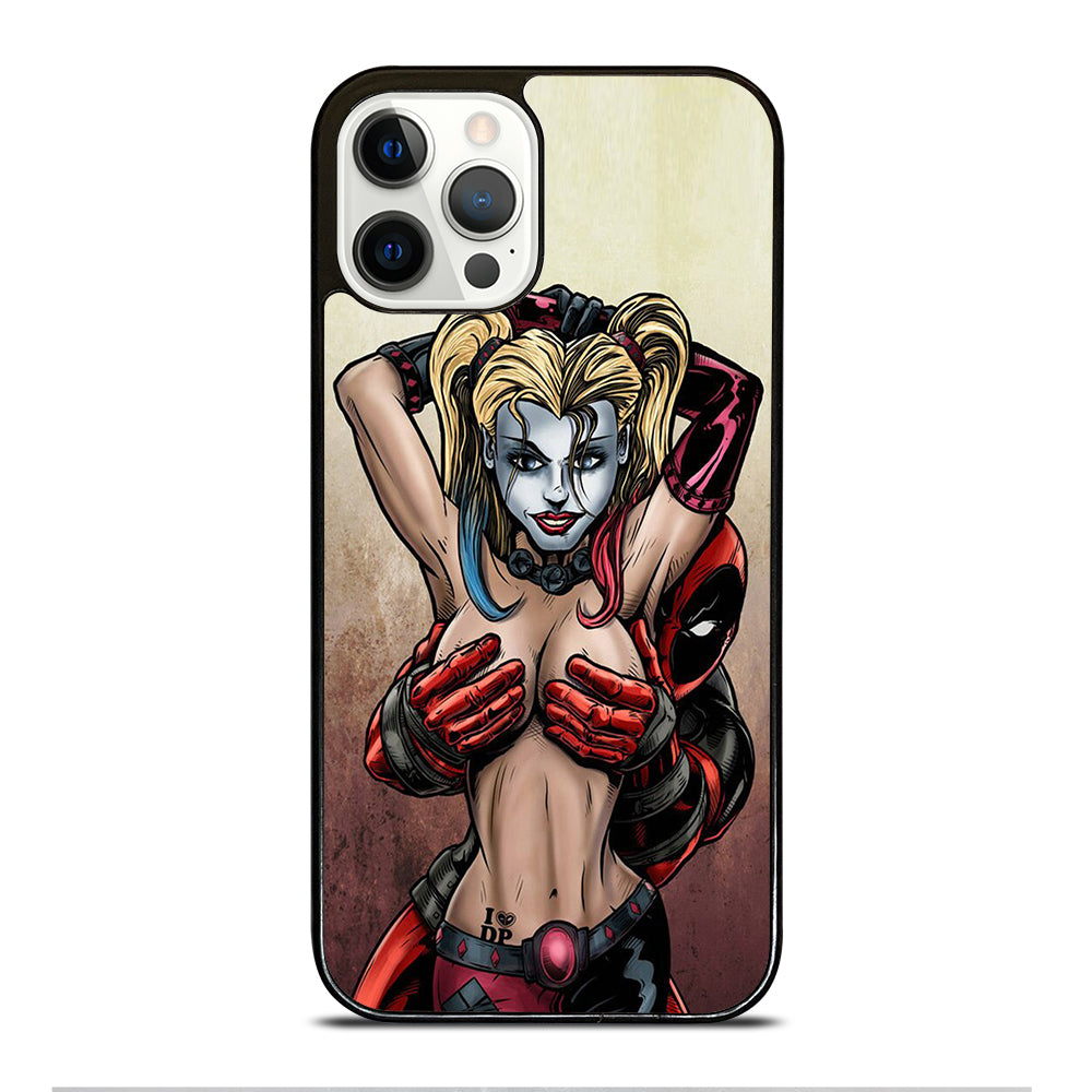 Deadpool & Harley Quinn iPhone 12 Pro Case
