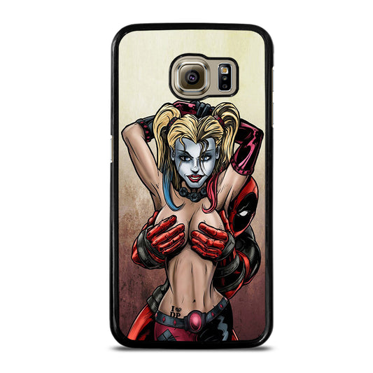 Deadpool & Harley Quinn Samsung Galaxy S6 Case