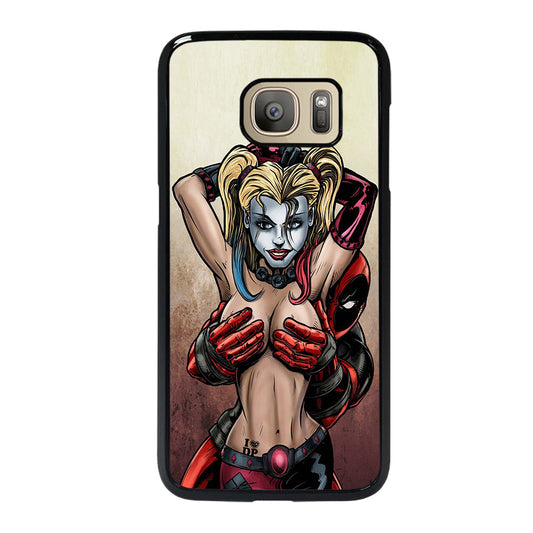 Deadpool & Harley Quinn Samsung Galaxy S7 Case