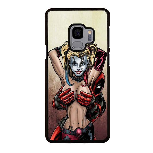 Deadpool & Harley Quinn Samsung Galaxy S9 Case