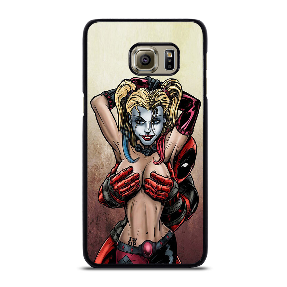 Deadpool & Harley Quinn Samsung Galaxy S6 Edge Plus Case
