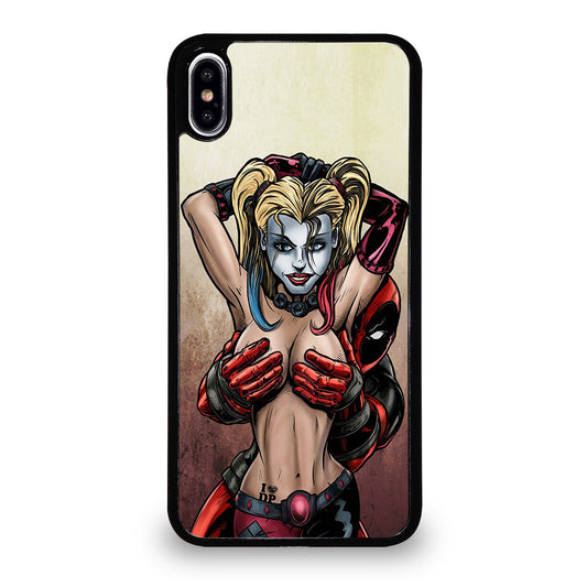 Deadpool & Harley Quinn iPhone XS Max Case