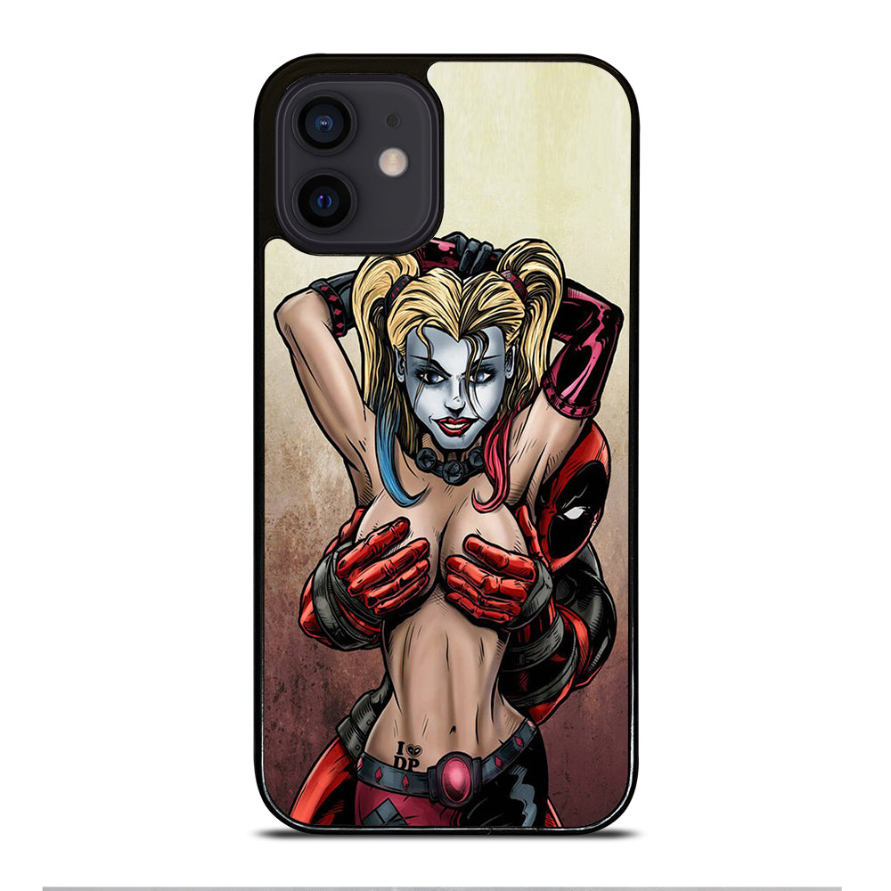 Deadpool & Harley Quinn iPhone 12 Mini Case