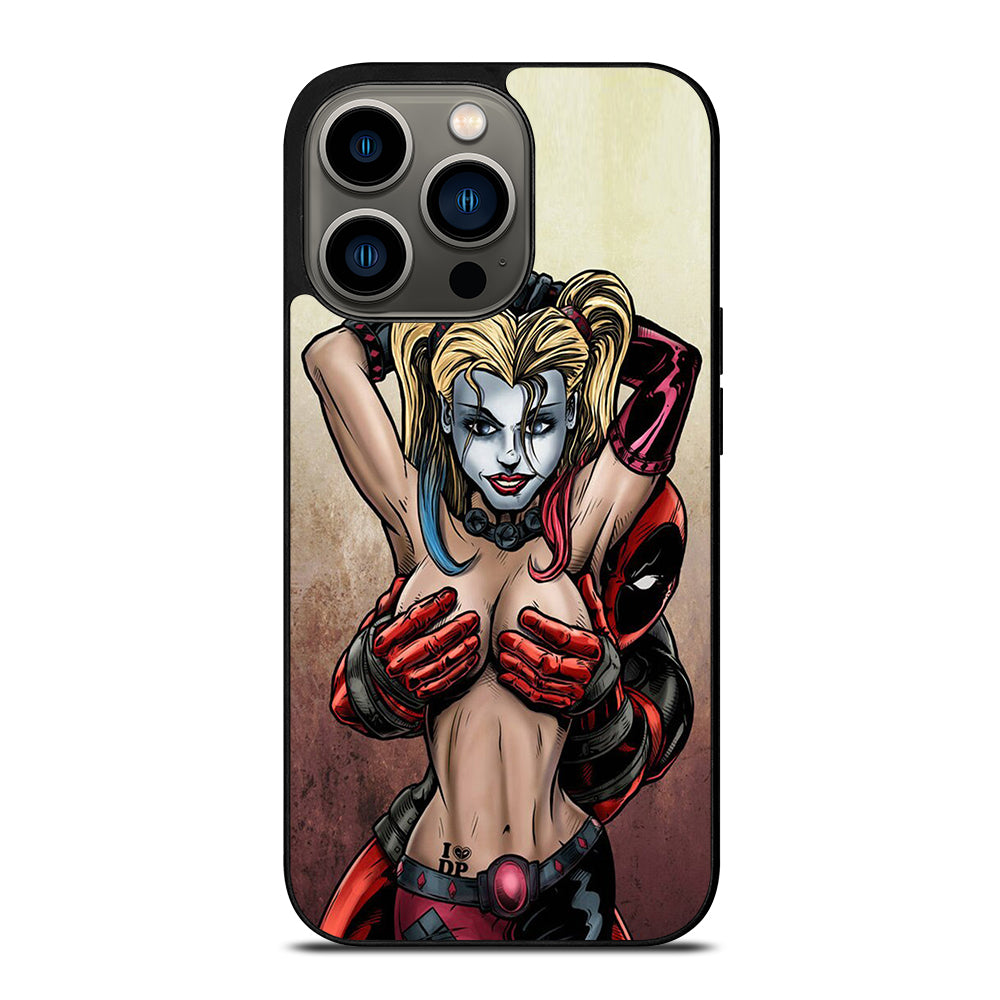 Deadpool & Harley Quinn iPhone 13 Pro Case