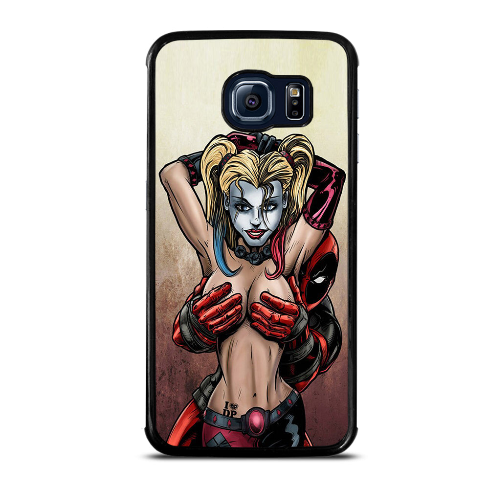 Deadpool & Harley Quinn Samsung Galaxy S6 Edge Case