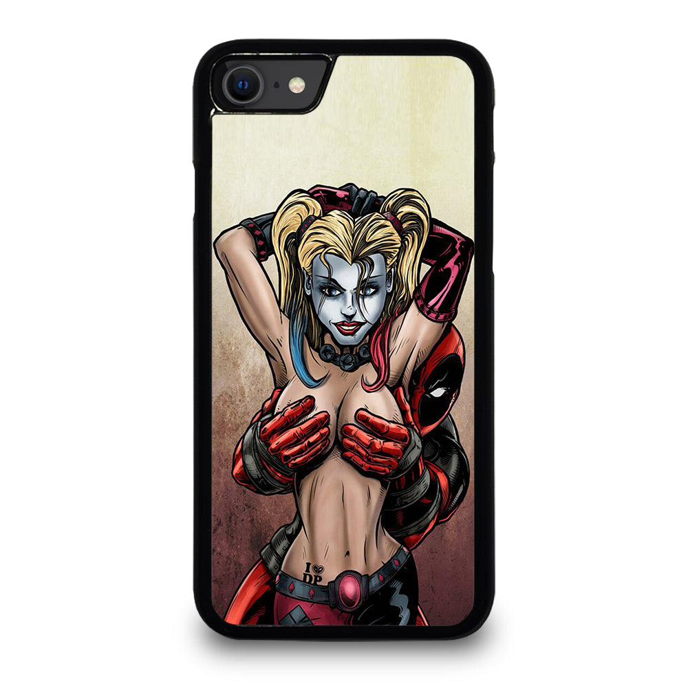 Deadpool & Harley Quinn iPhone SE 2020 Case